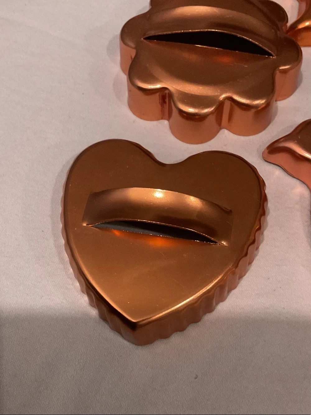 Copper-Tone Decorative Animal & Shape Molds (Set of 6)